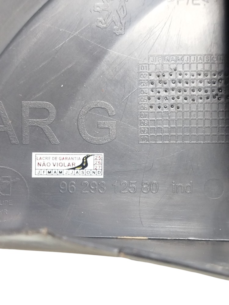 Parabarro traseiro esq Peugeot 206 207 2000 2008 9629312580 5