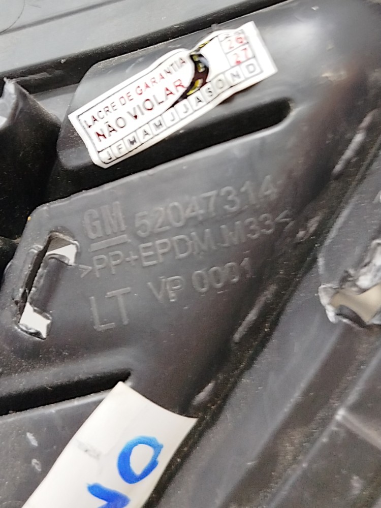 Grade Inferior Radiador Gm Onix Original 52047314 2