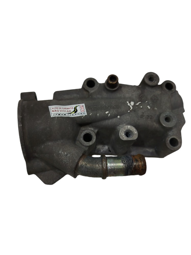 Carcaça Válvula Termostática Peugeot 307 1.6 2007 9646977280 9