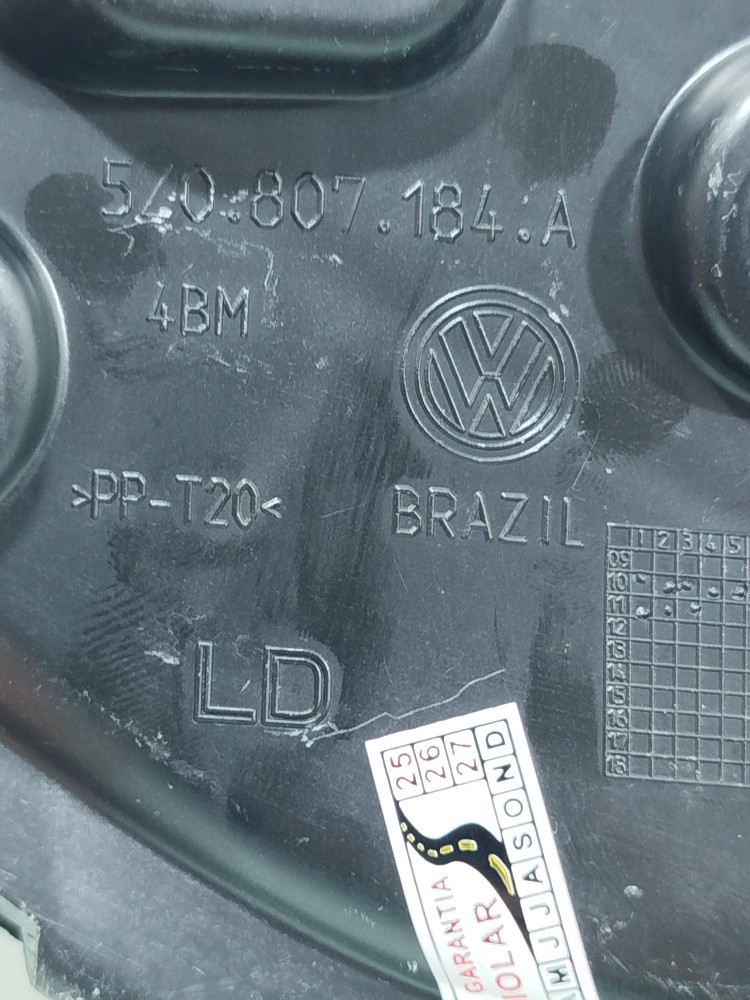Suporte Guia Parachoque Dianteiro Direito Vw Fox 2010 A 2014 5