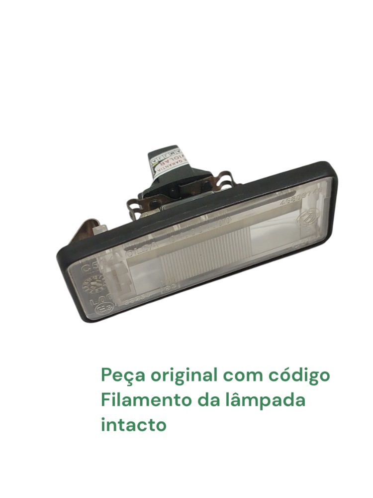 Lanterna Luz Placa Traseira Fiat Palio Siena 2000 original