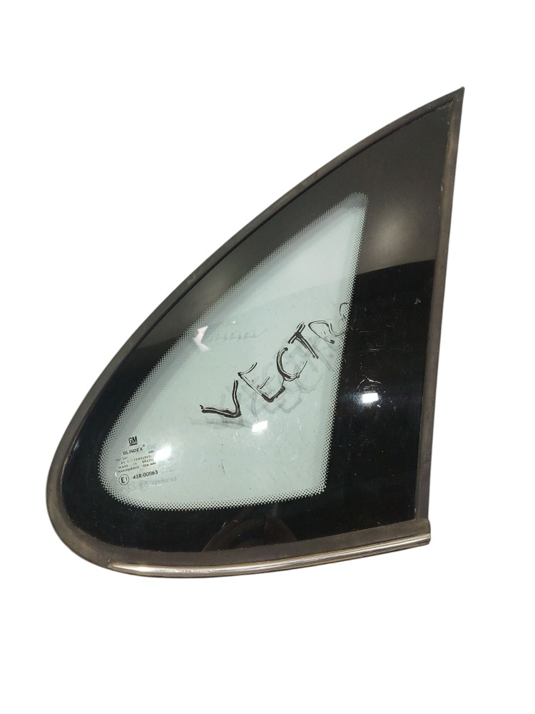 Vidro Fixo Tras Direit Vectra 1997 A 2005 Original Friso Cro
