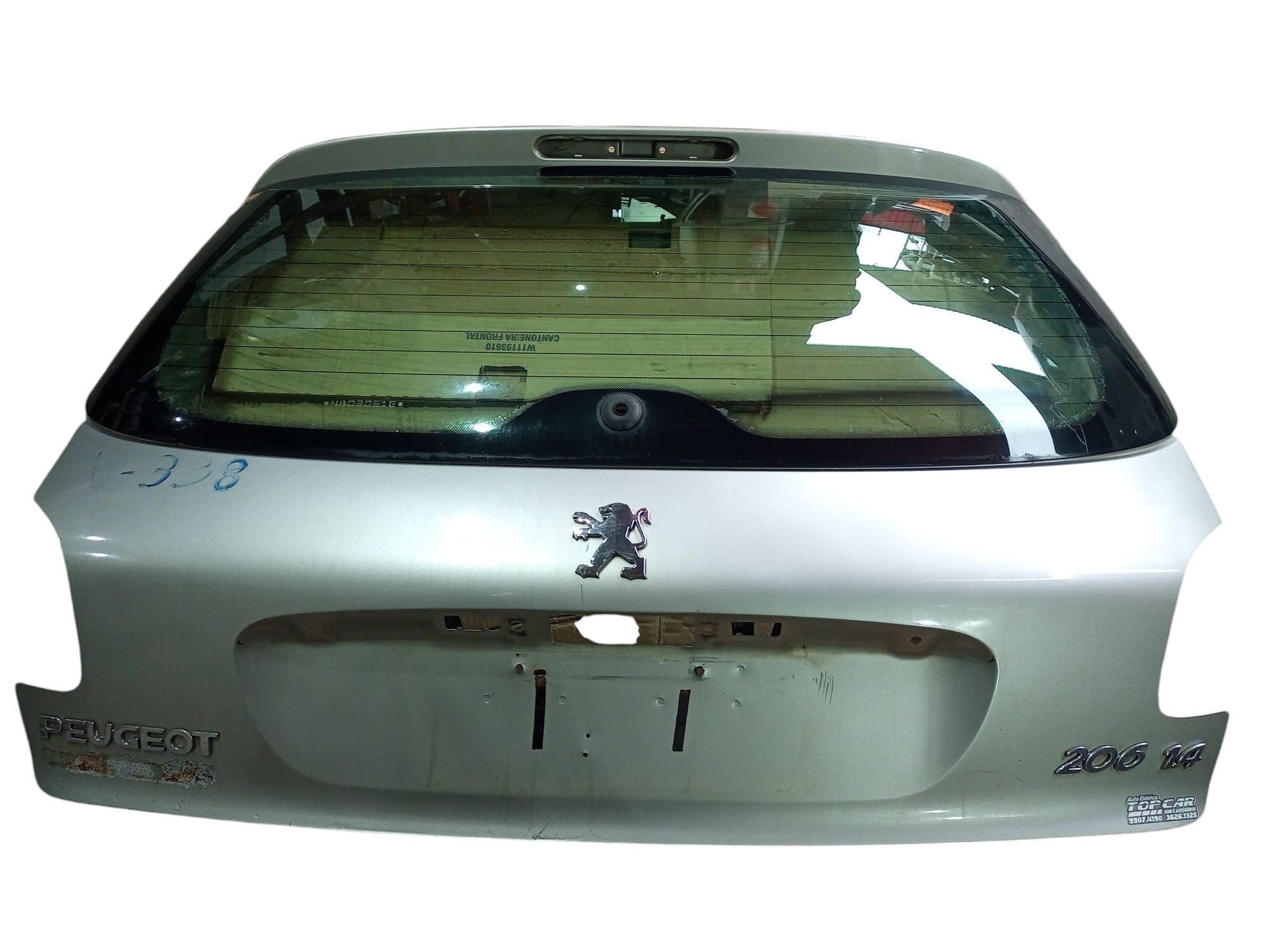Tampa Traseira Peugeot 206 Presence 2004