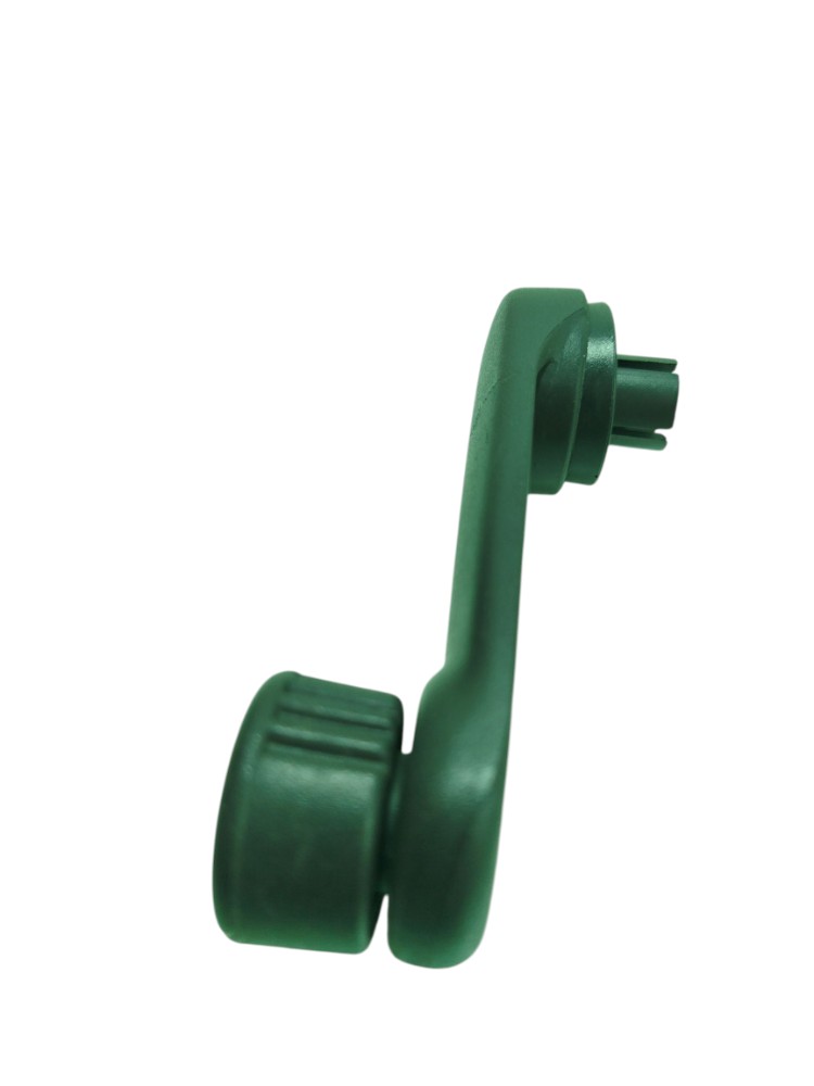 Manivela Vidro Porta Traseiro Clio Logan 2015 Preta 3