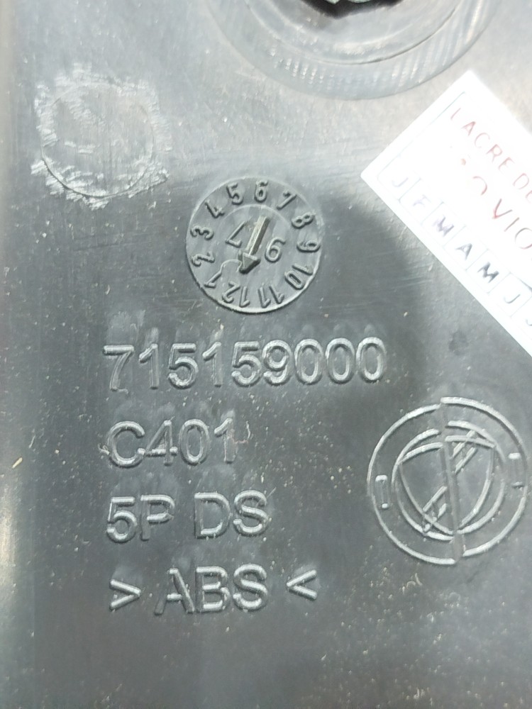 Acabamento Interno Retrovisor Direito Palio 2002 6