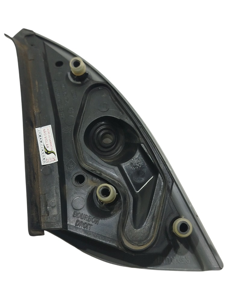 Acabamento Retrovisor Interno Direito Clio 1.0 16v 2012  Cinza 4
