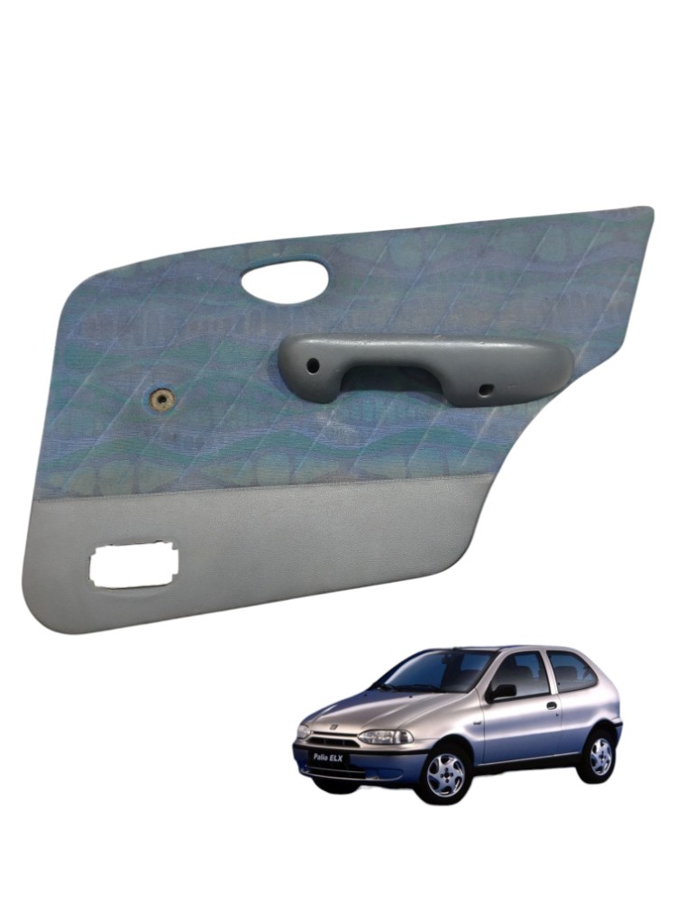 Forro Porta Traseira Direita Fiat Palio 1999 Fiasa 4p Azul 9
