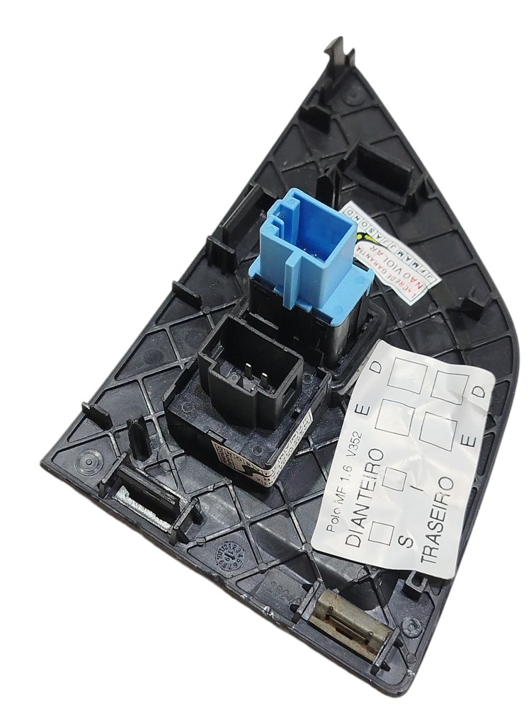 Botão Pisca Alerta Com Moldura Vw Polo 2021 2g0.953.509 3