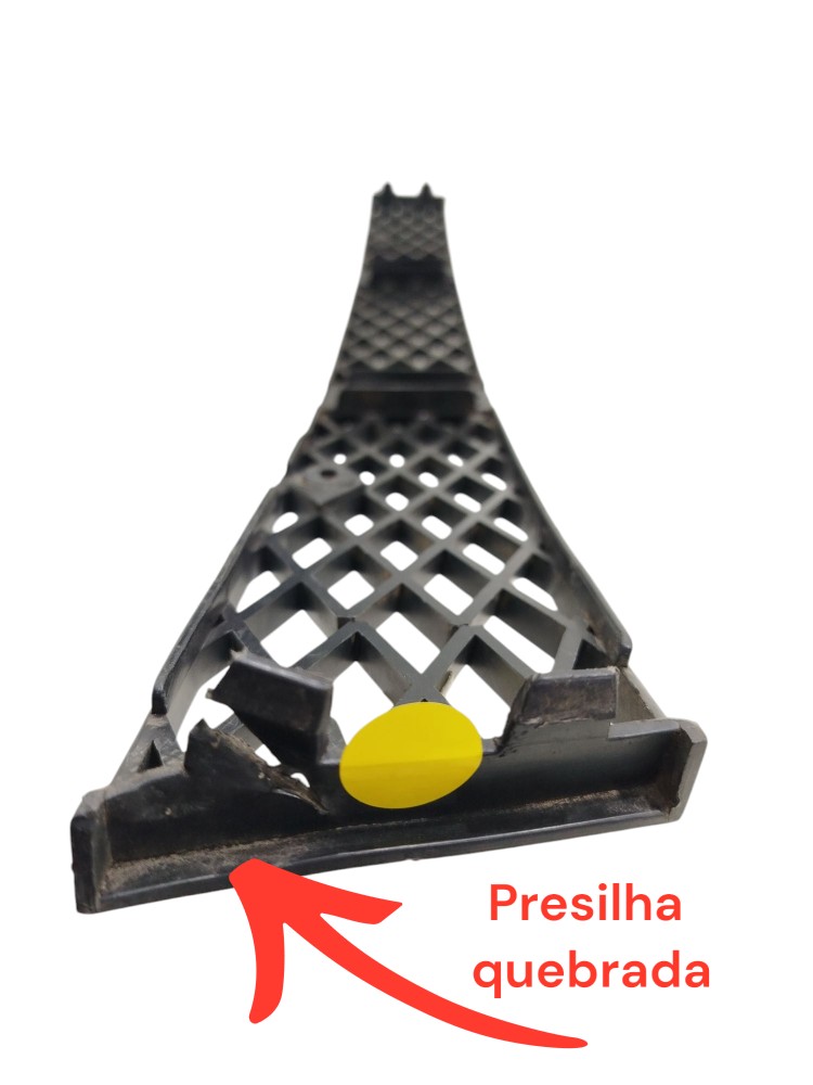 Grade Inferior Dianteira Parachoque Corsa Classic Detalhes 1
