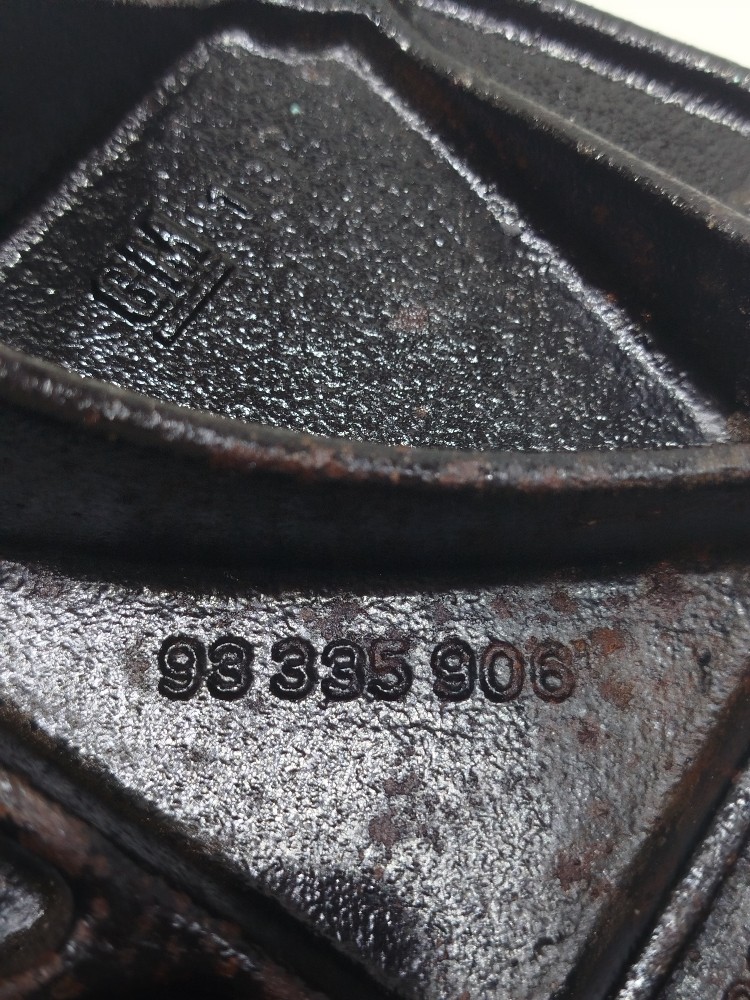 Suporte bomba direção compressor gm astra 2002 93335906 4