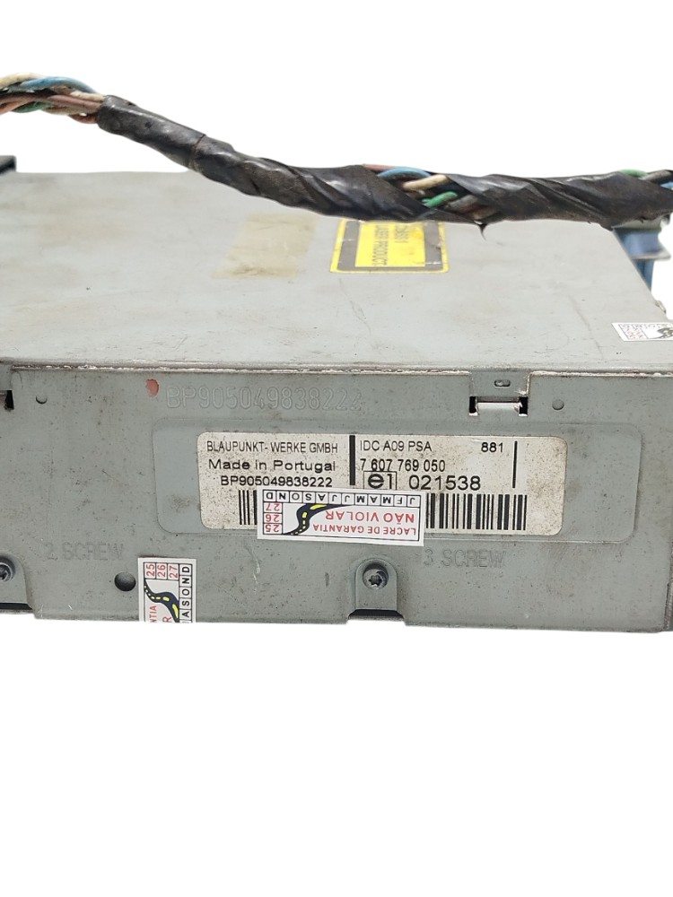 Radio Cd Changer Peugeot 307 2008 A 863513286108 7