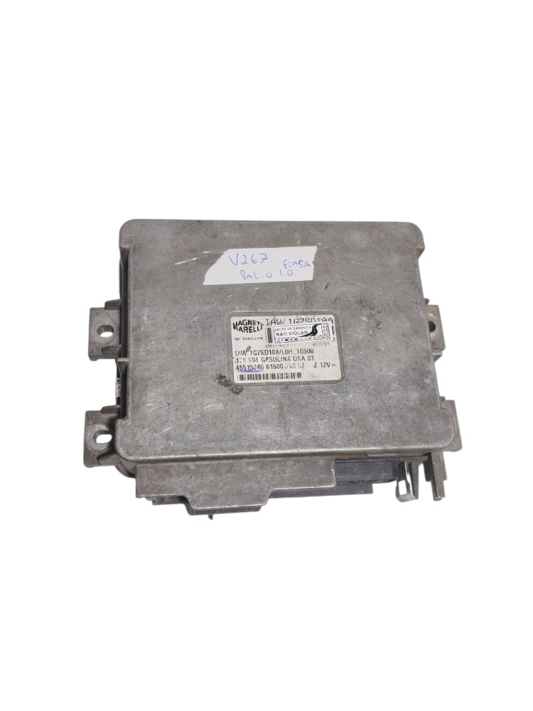 Módulo injeção Fiat Palio 1.0 8v Gasolina 1997 Iaw1g7sd10a 2