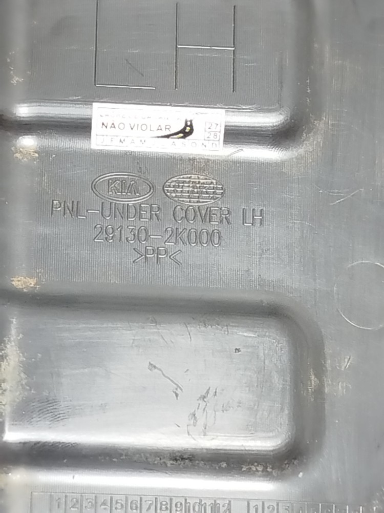 Protetor Motor Cárter Lado Esquerdo Kia Soul 2011 291302K000 2