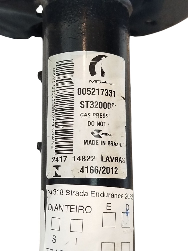 Amortecedor Dianteiro Direito Fiat Strada Endurance 1.4 2022 6