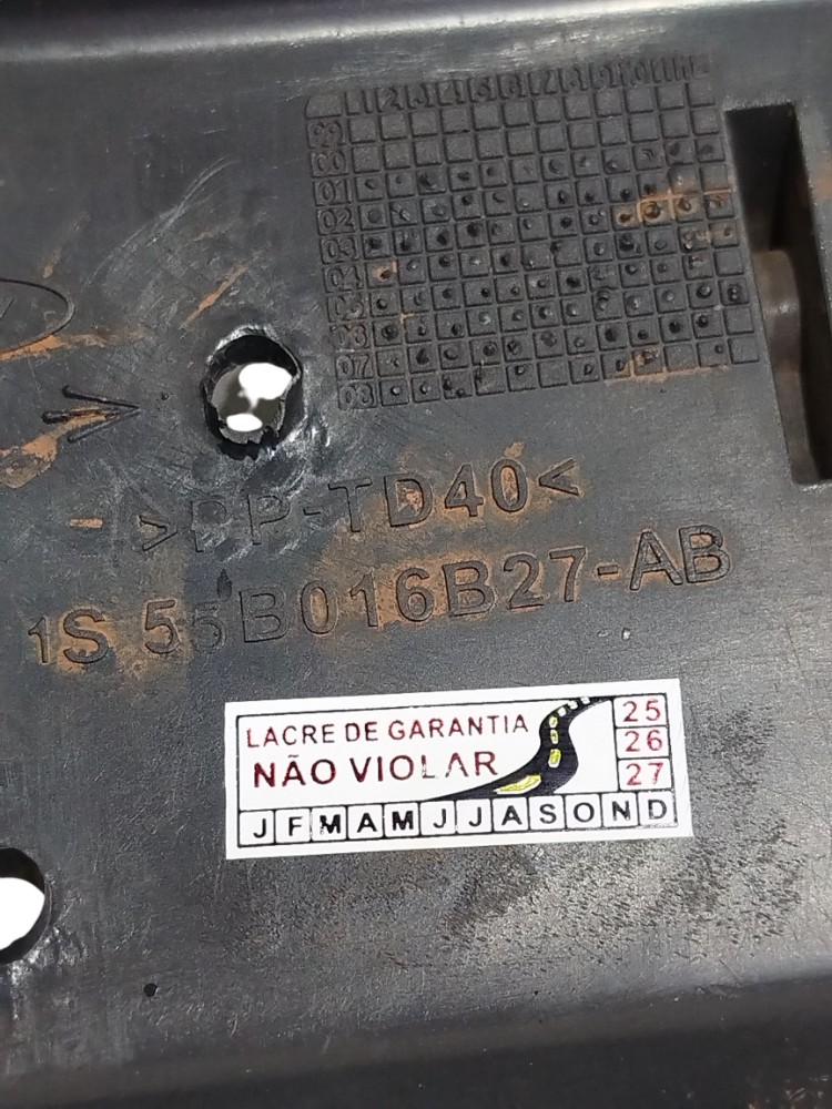 Defletor Superior Corta Fogo Painel Le Ford Ka 2013 5
