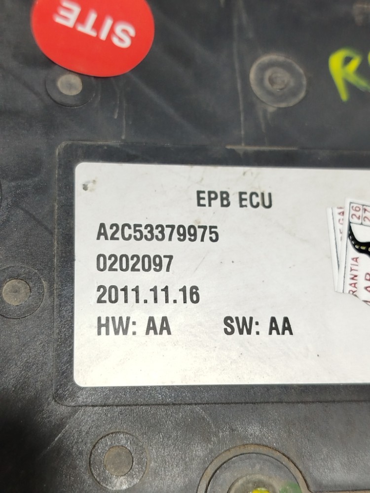 Motor Módulo Freio Mão Peugeot 3008 2012 THP A2C53379975 2