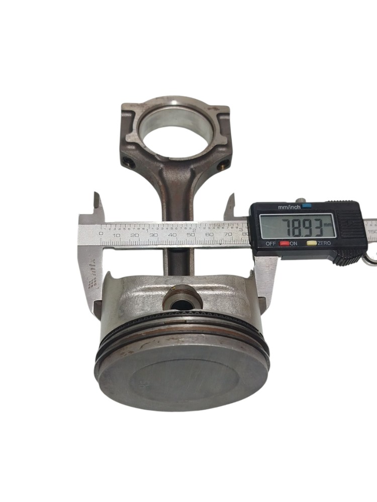 Pistão Biela Ford New Fiesta 1.6 16v 2012 Std Prensado Y1638 7