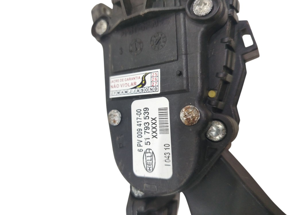 Pedal Acelerador Eletrônico Str Fiat Palio Siena 2010 A 2012 4