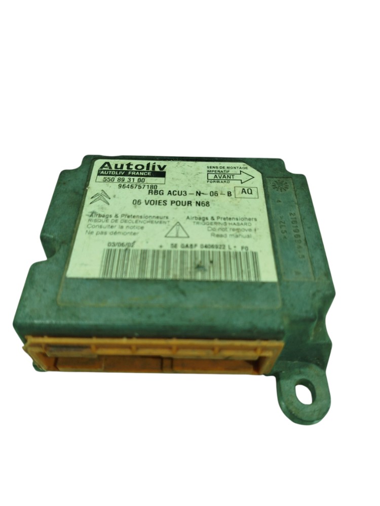 Módulo Central Airbag Citroen Xsara Picasso 2.0 2001 4