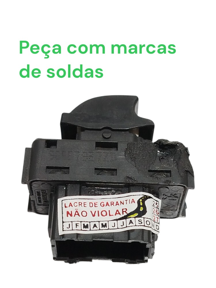 Botão vidro elétrico Citroen C3 Aircross 2014 96657927ZD Det 1