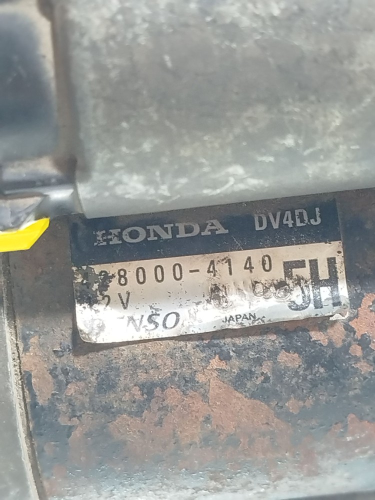 Motor Partida Arranque Honda Fit 2007 Denso 4280004140 Deta 3