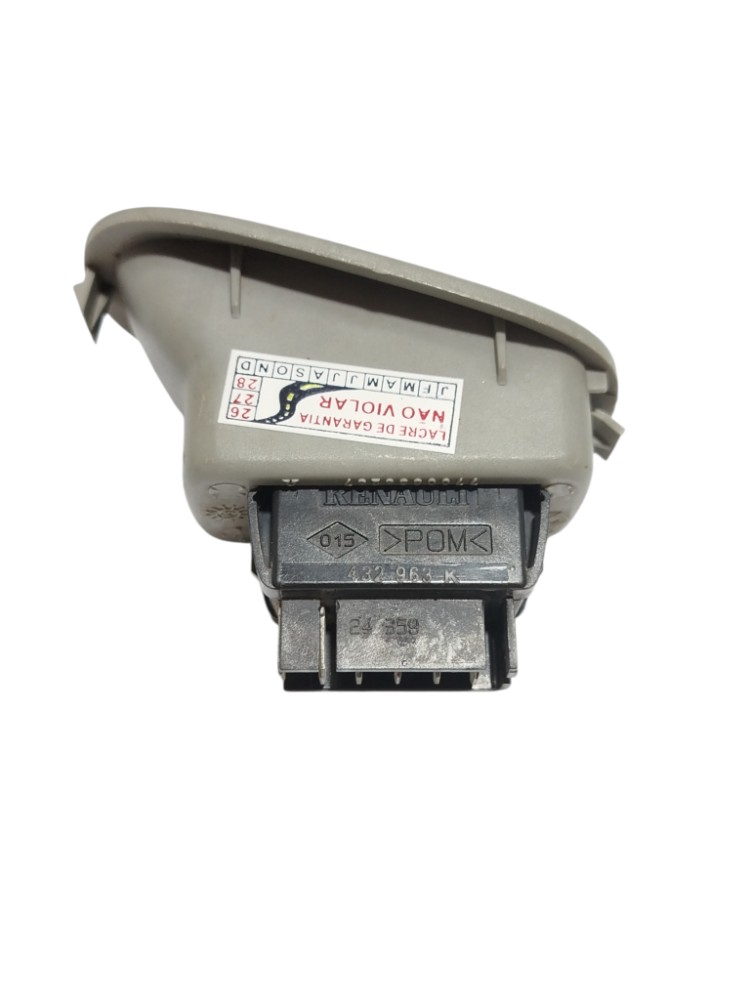Botao Vidro Eletrico Tras Esq Renault Scenic 1999 7700836267 7