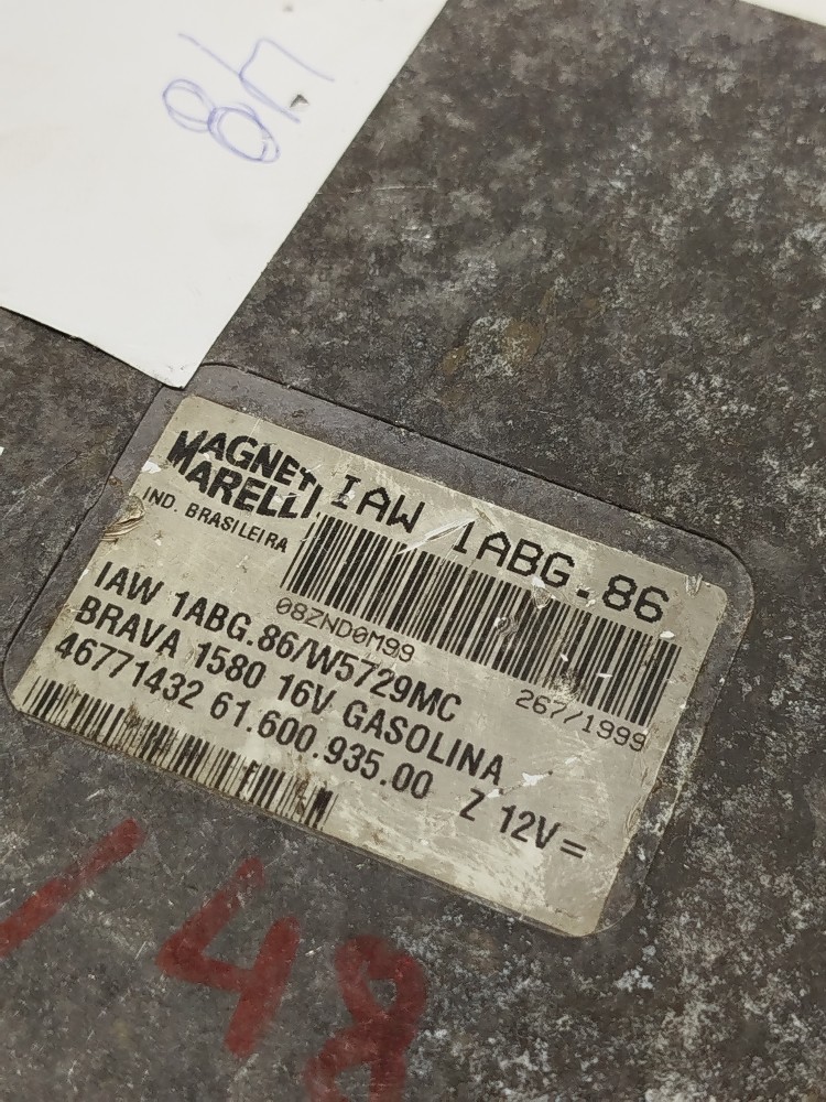 Módulo Injeção Fiat Brava 1.6 16v 2000 46771432 4