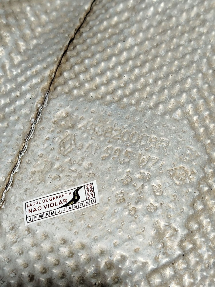 Defletor Calor Escape Renault Fluence 2.0 2011 483820008r 7