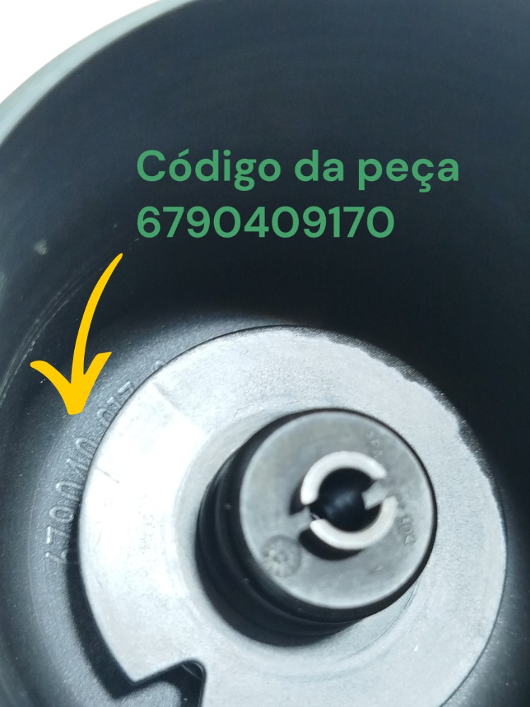 Copo Tampa Filtro Óleo Citroen Aircross 1.6 16v 2014 Preto 2