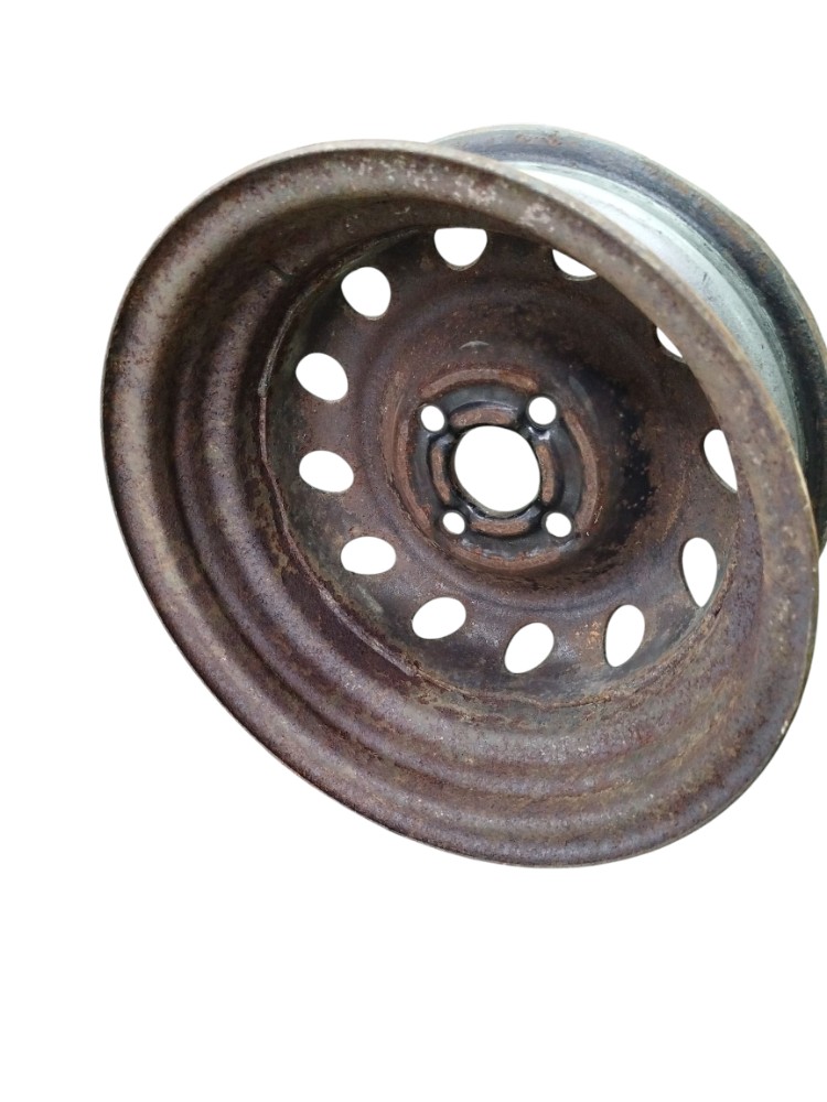 Roda Ferro Aro 13 4×100 Corsa 1996 Preta 4