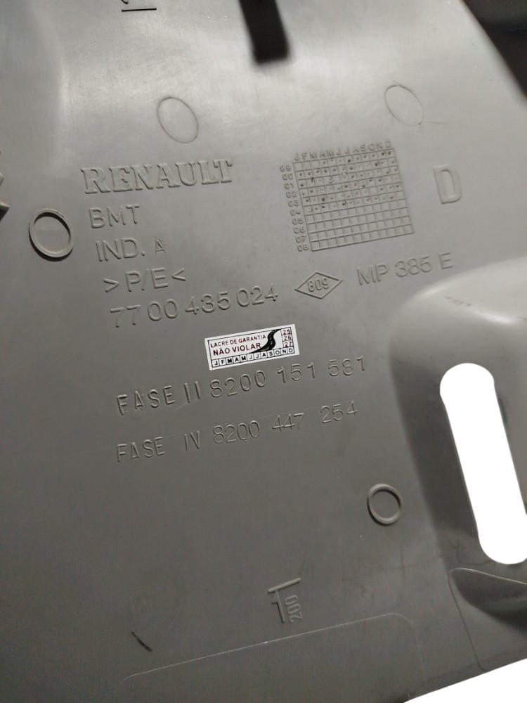 Suporte Bagagito Lado Direito Renault Clio 2006 8200151581 Cinza 4