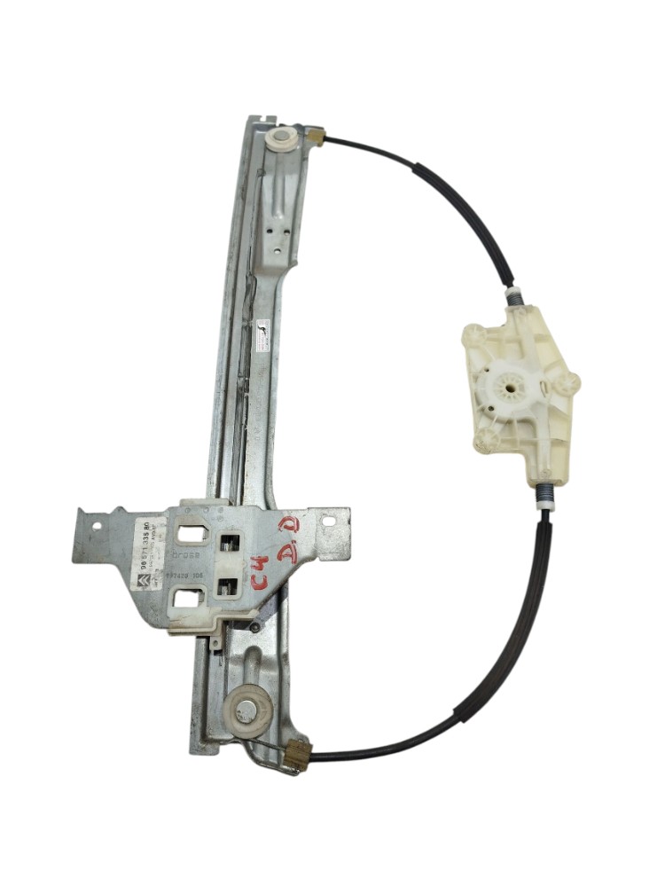Máquina Vidro Diant Direita Citroen C4 2012 A 14 9657133580 1
