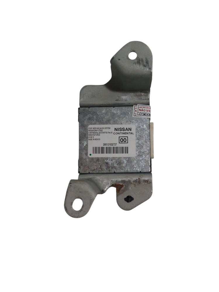 Modulo Audio Som Nissan Versa Sl 2013 280121532727 Prata
