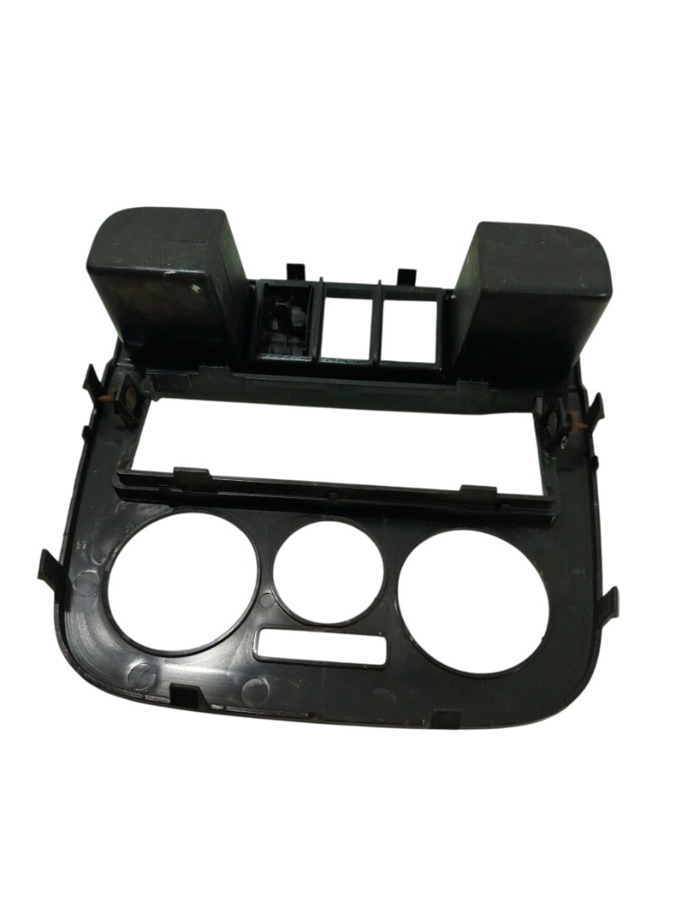 Moldura Central Painel G4 Rádio P Vw Gol Saveiro 2008 A 2012 Preta 5