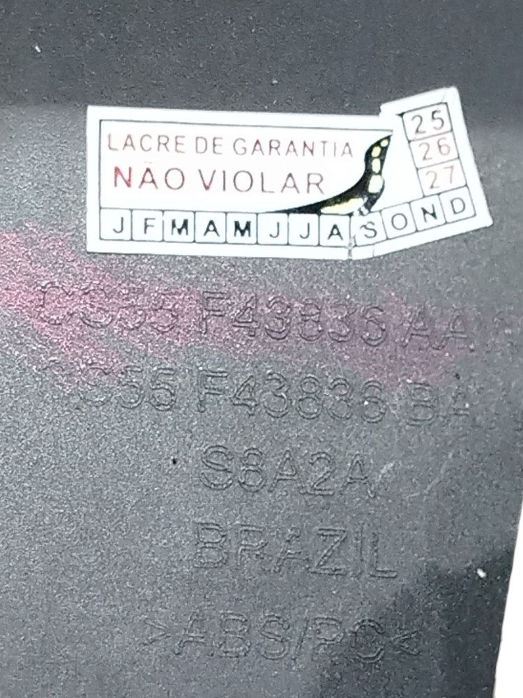 Moldura Aplique Régua Tampa Traseira Ford Ka 2013 5