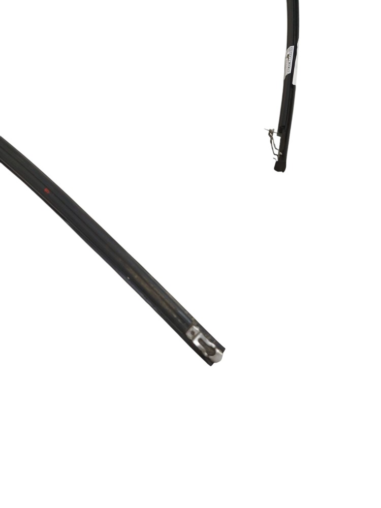 Borracha Canaleta Porta Tras Esquerda Honda Fit 2007 Preto 3