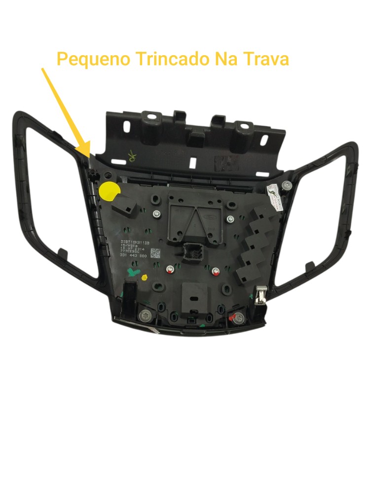 Moldura Radio Painel Ford New Fiesta 2014 A 2017 2