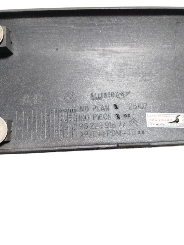 Friso Porta Traseiro Esquerdo Citroen Xsara Break 9622691677 Prata 2