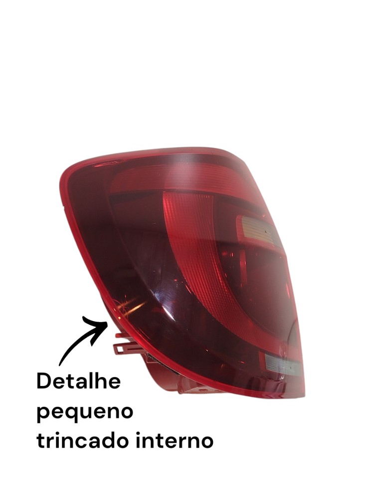 Lanterna Tras Esquerda Motorista Vw Fox 2014 5z6945095 Fume Esquerdo/motorista Fumê 2