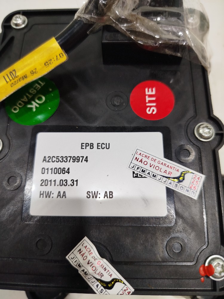 Motor Freio Mão C4 Picasso GLX 2.0 16v 2012 Gasolina 143cv 3
