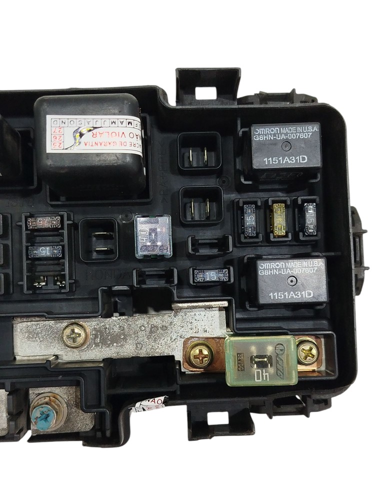Caixa Fusivel Honda Civic 1.7 2002 Det 1081100602280170 5