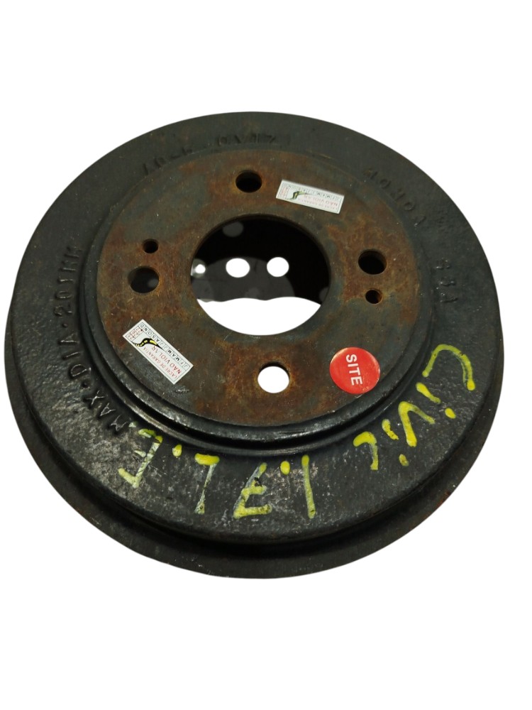 Panela Tambor Tras Esquerdo Honda Civic 1.7 2001