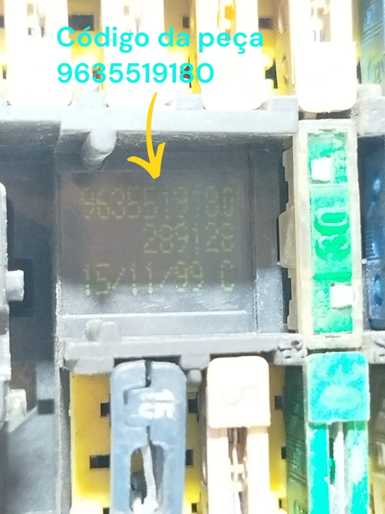 Caixa Fusíveis Relé Interna Xsara Break 2000 9635519180 2
