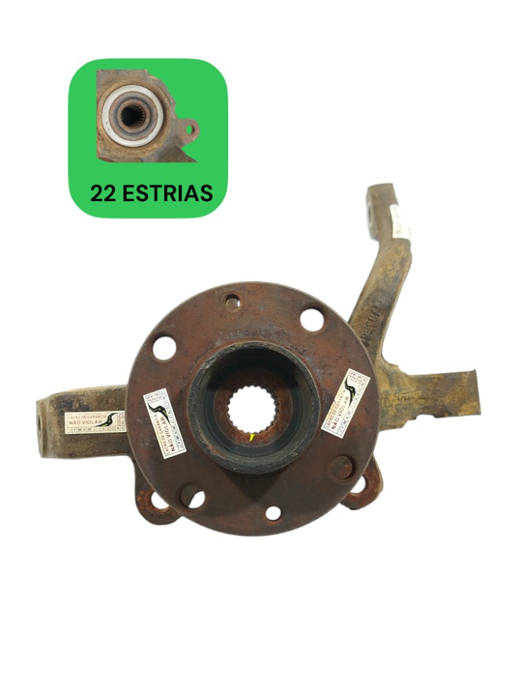 Montante diant Direito Fiat Uno 1999 1