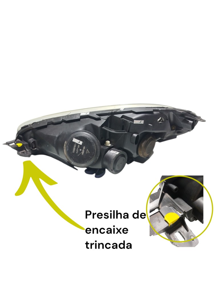 Farol Direito Passag C4 Grand Picasso 2009 16298200 Original Direito/passageiro 2