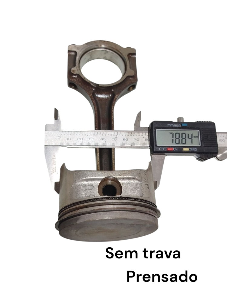 Pistão Biela Ford New Fiesta 1.6 16 2012 Std Prensado 1