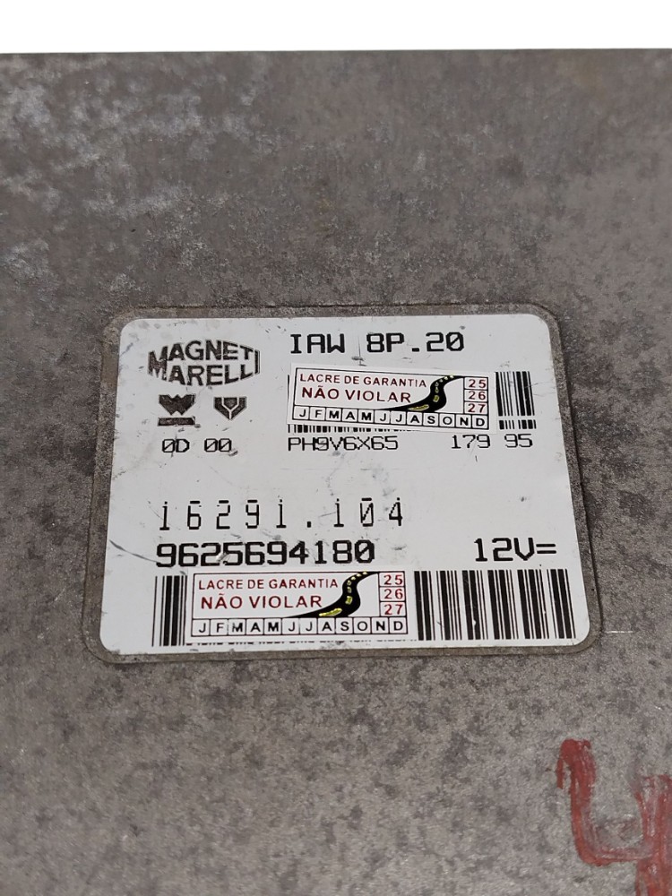 Central Módulo Injeção Peugeot 405 1998 Iaw8p20 4