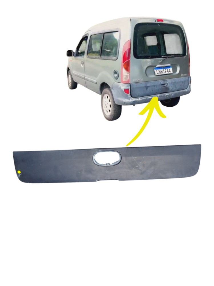 Moldura Externa Tampa Porta Malas Renault Kangoo 2001 1