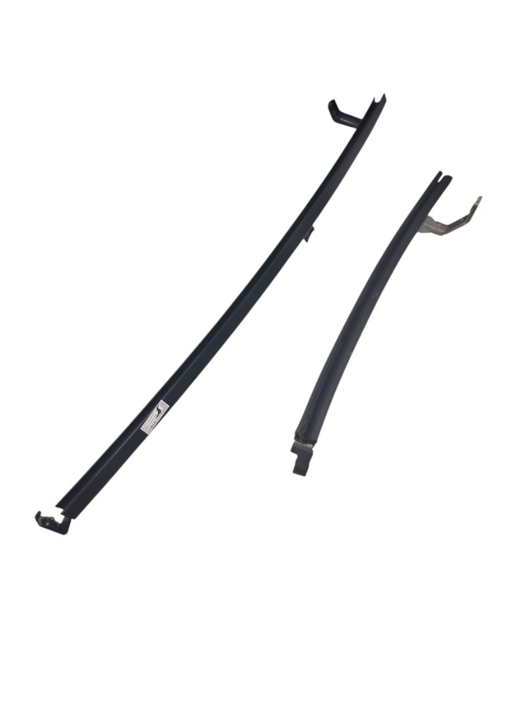 Par Guia Vidr Porta Tras Direita Nissan Versa 2013 Prata 7