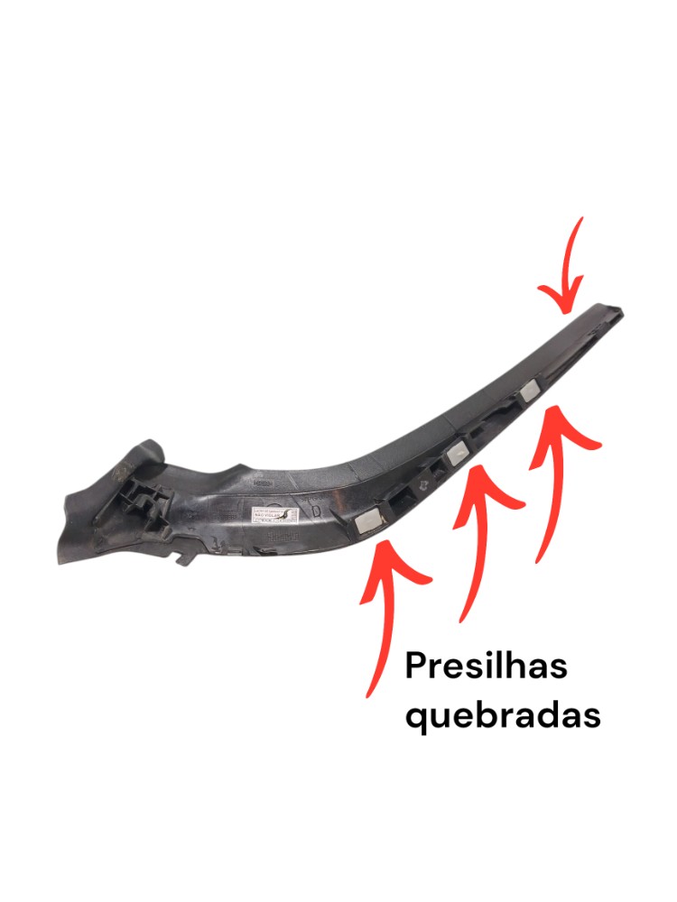Acabamento Paralama Churrasqueira Direit Aircross 9688266480 Preto 2